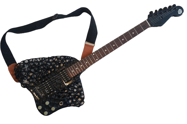 3d printed guitar