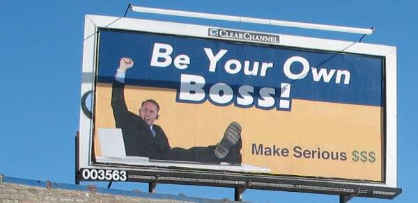 self employed boss cringe